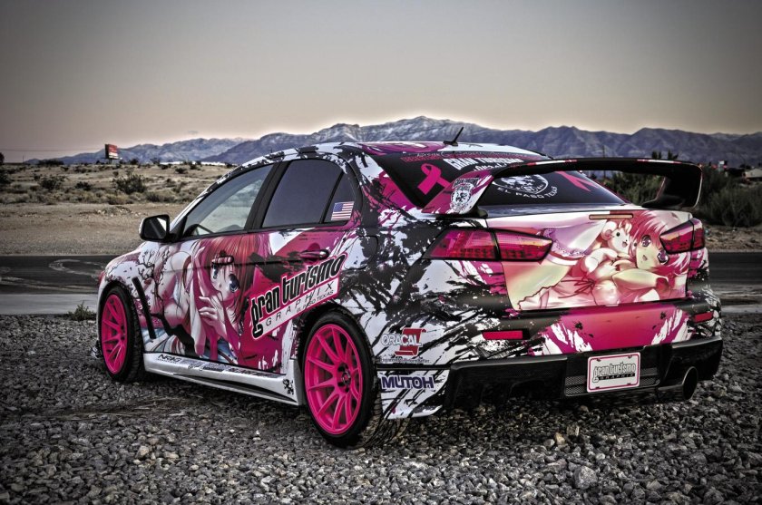 Mitsubishi Lancer Evolution 10 винил