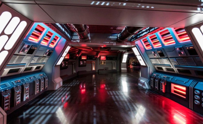 Космический корабль внутри Звездные войны