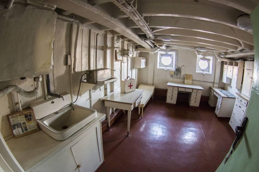 Крейсер Михаил Кутузов внутри