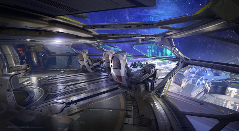 Star Citizen интерьер концепт