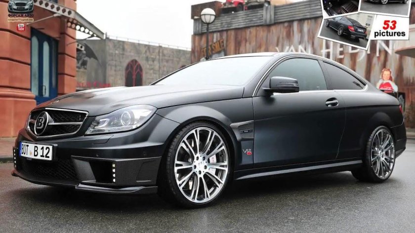Мерседес c63 AMG w204 Brabus
