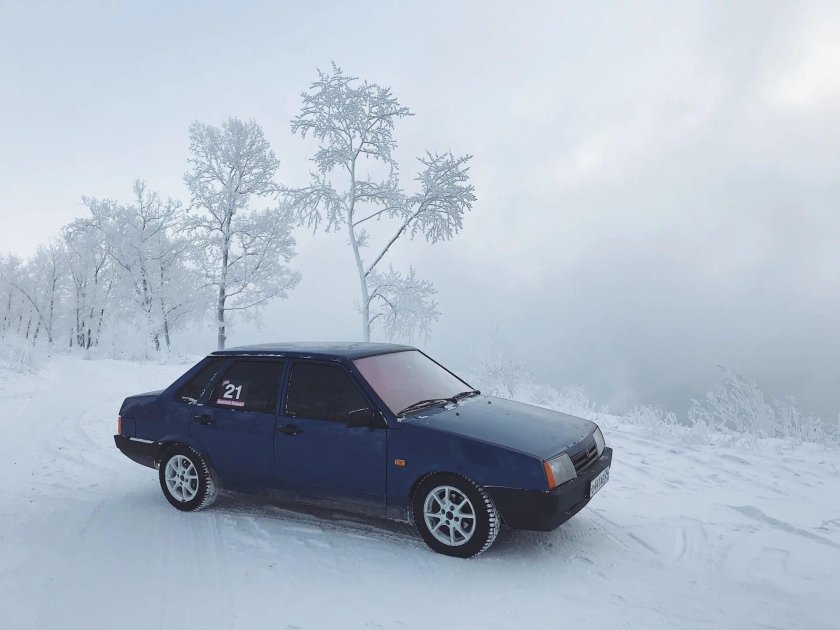 ВАЗ 2109 21099 зима