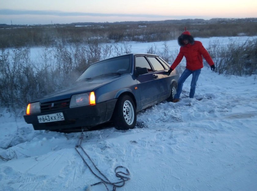ВАЗ 2109 21099 зима