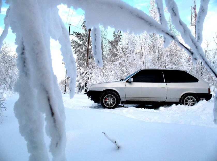 ВАЗ 2108 снежно-белый