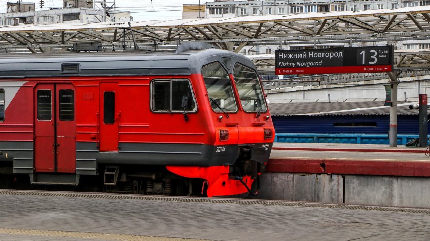 Электричка Семёнов Нижний Новгород