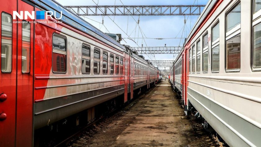 Станция Нижегородская электрички