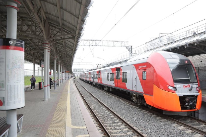 Ласточка электропоезд мцк