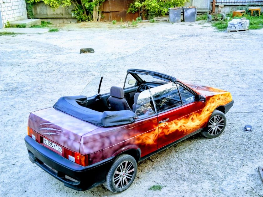 ВАЗ 2108 кабриолет Наташа