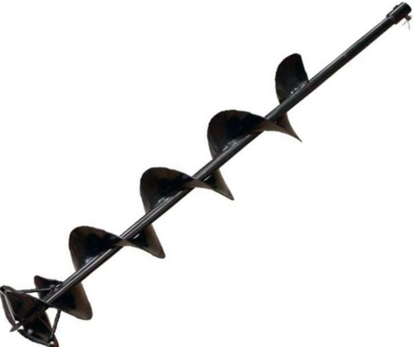 Шнек для грунта d пос=20мм, d=150мм (Carver AG-52, Калибр БС-1500) 01.003.00015