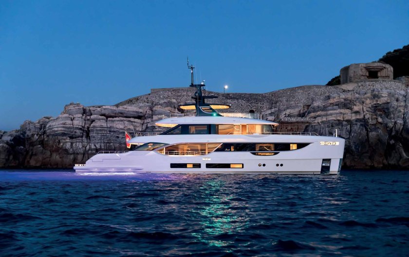 Rosetti superyachts 38m explorer