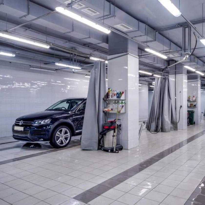 Освещение для автомойки