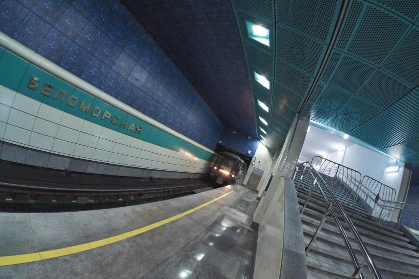 Станция метро Беломорская