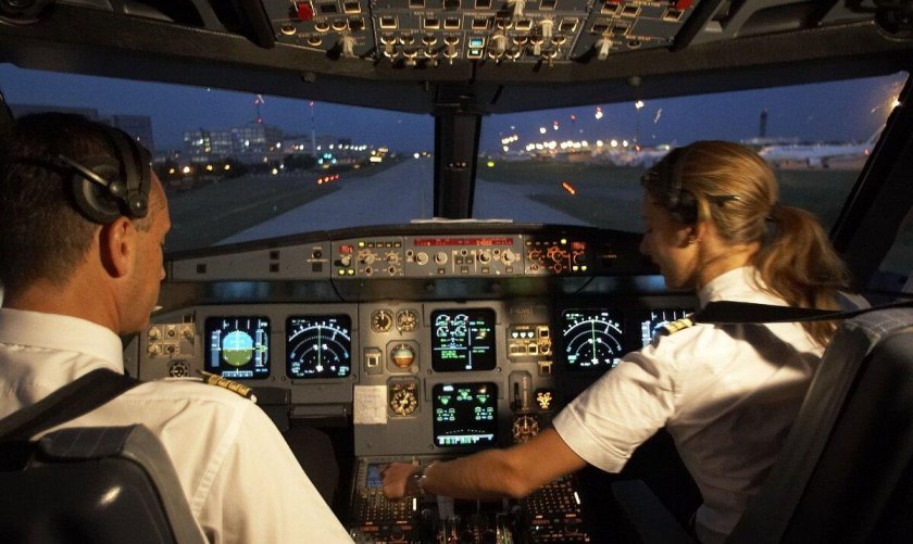 Airbus a320 кабина