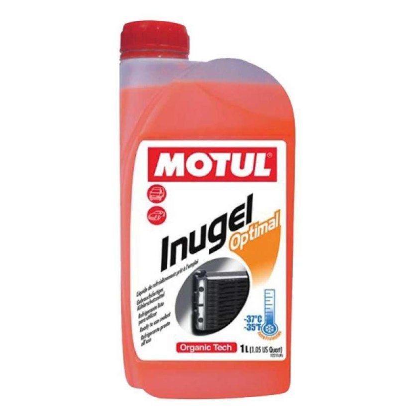 Антифриз Motul auto cool OPTIMAL g12+ готовый -37c оранжевый 1 л 111180