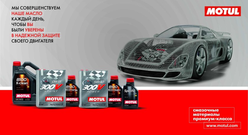 Motul реклама