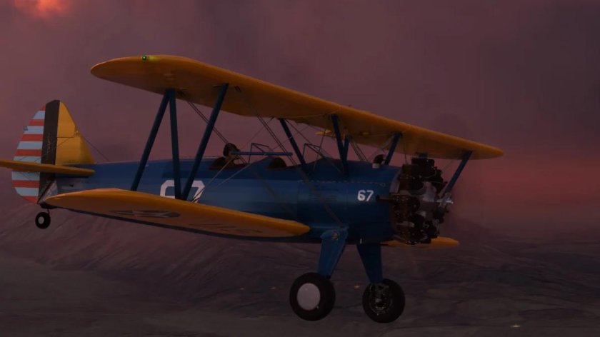 Boeing-stearman model 75