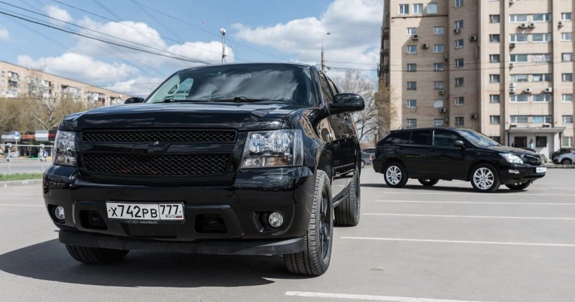 Антихром Шевроле Тахо 900