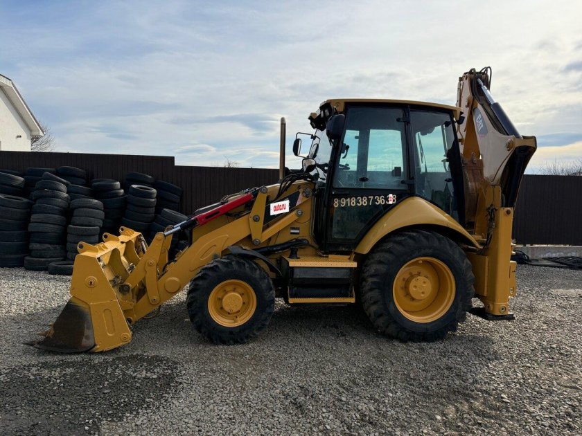 Экскаватор-погрузчик caterpillar 434