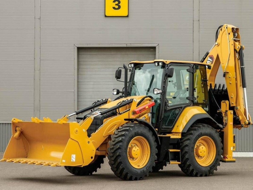 Экскаватор-погрузчик Caterpillar 444f2