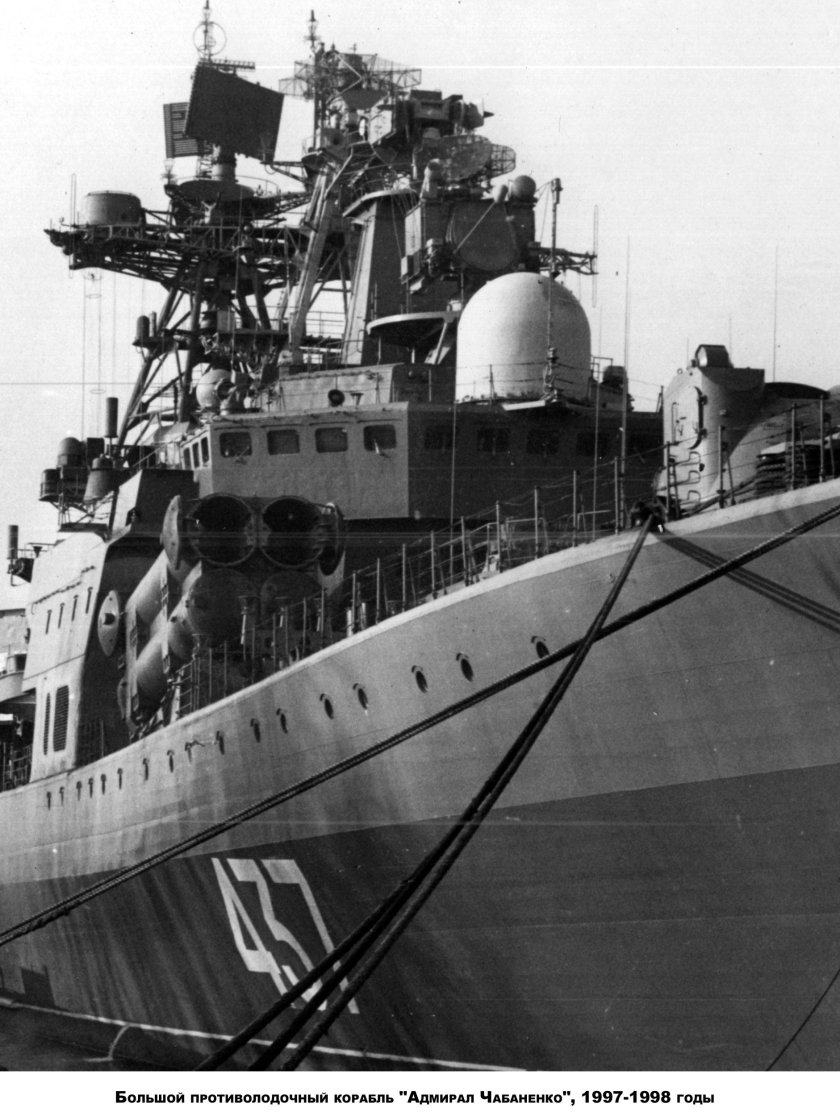 Адмирал Чабаненко большой противолодочный корабль