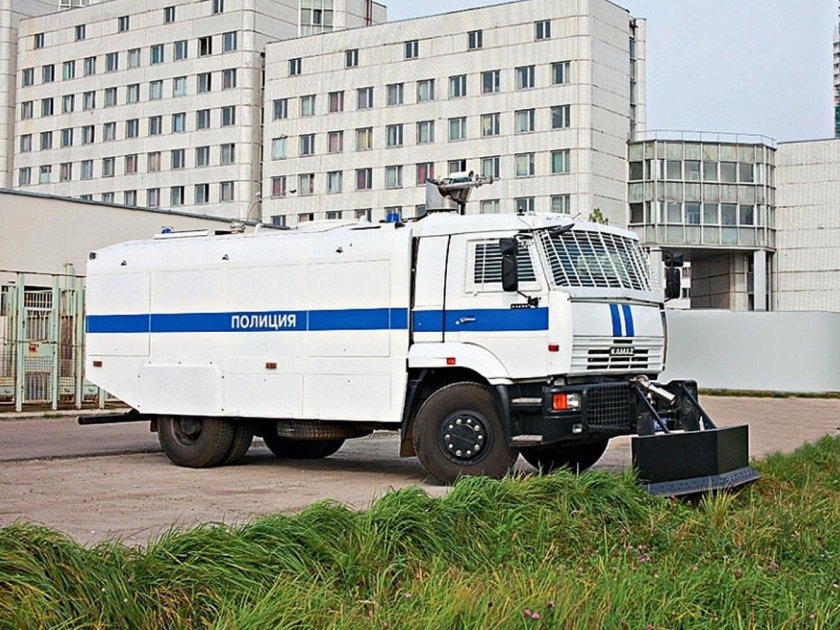 КАМАЗ 43114 полицейский