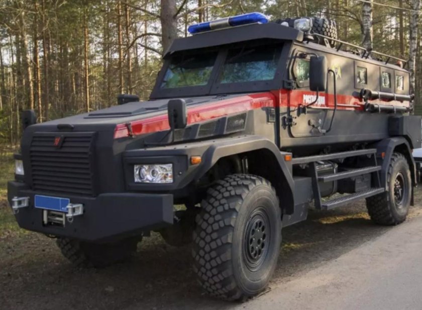КАМАЗ Росгвардии броневик