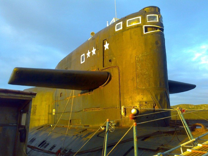 Подводная лодка 667бдр кальмар