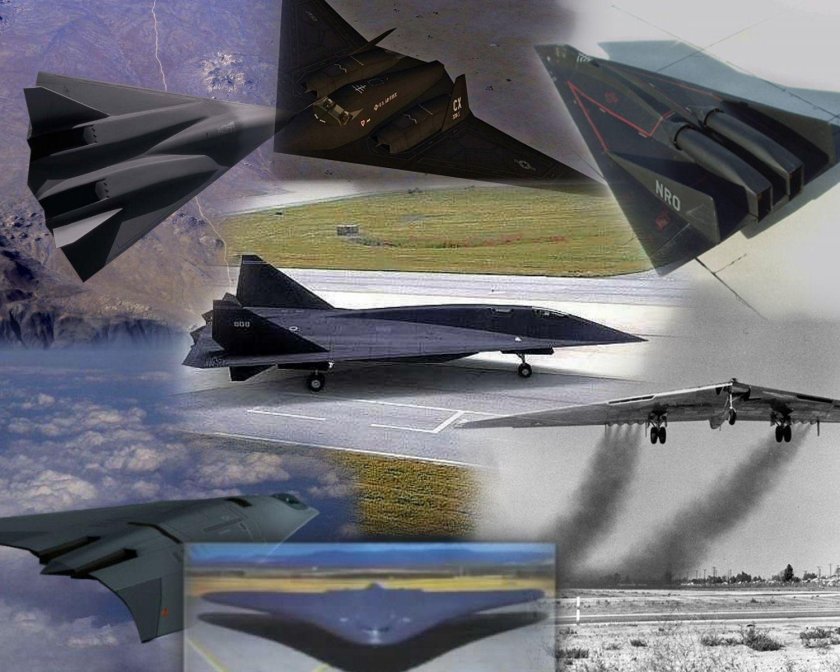 Секретный самолет США tr-3b