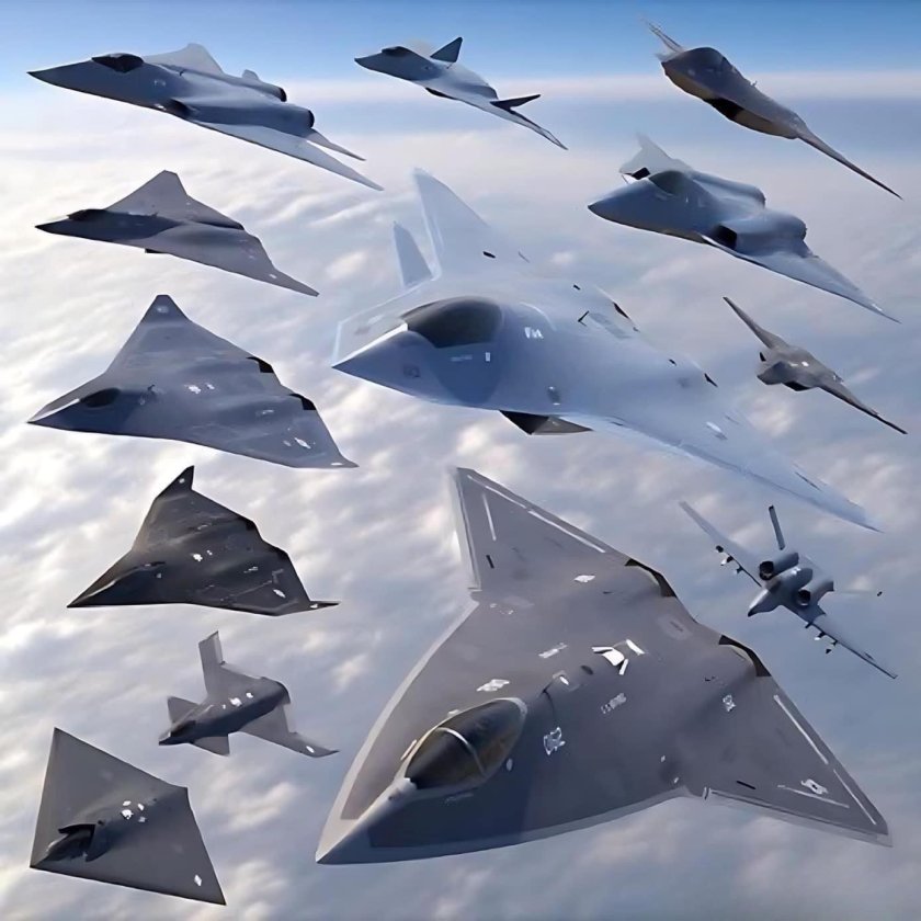 Стелс истребитель 6 поколения