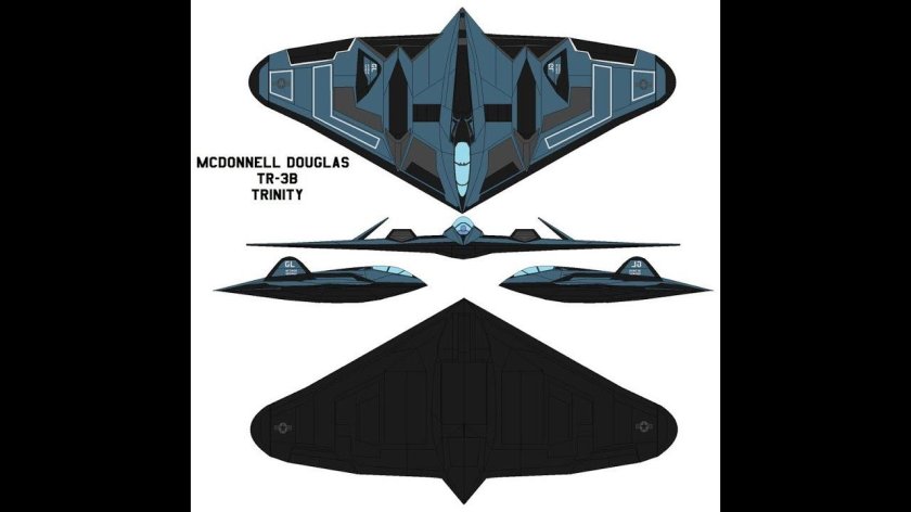 Летательный аппарат Астра tr-3b