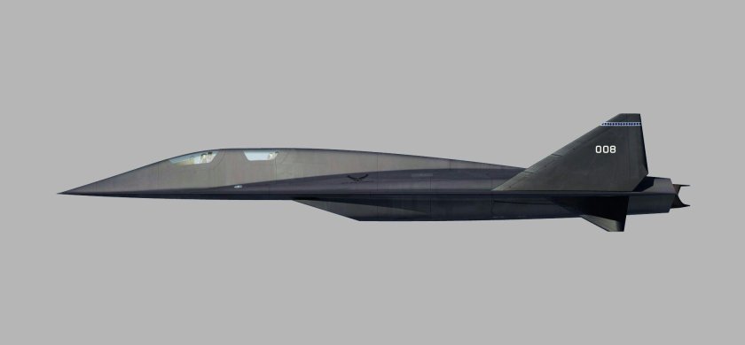 Стелс-разведчик SR-91 Aurora