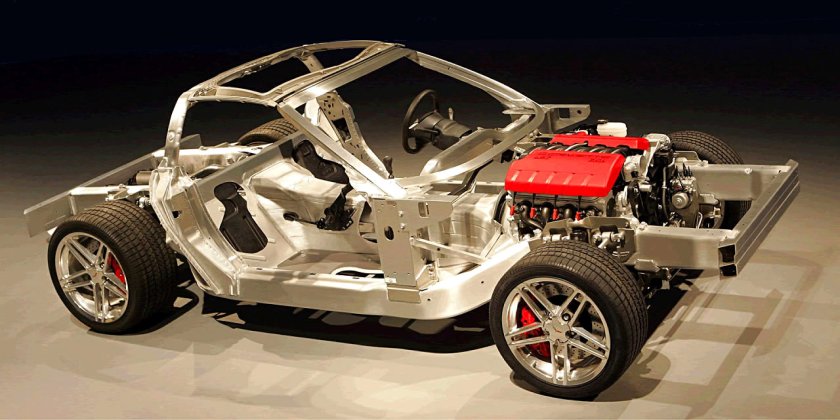Chevrolet Corvette z06 шасси