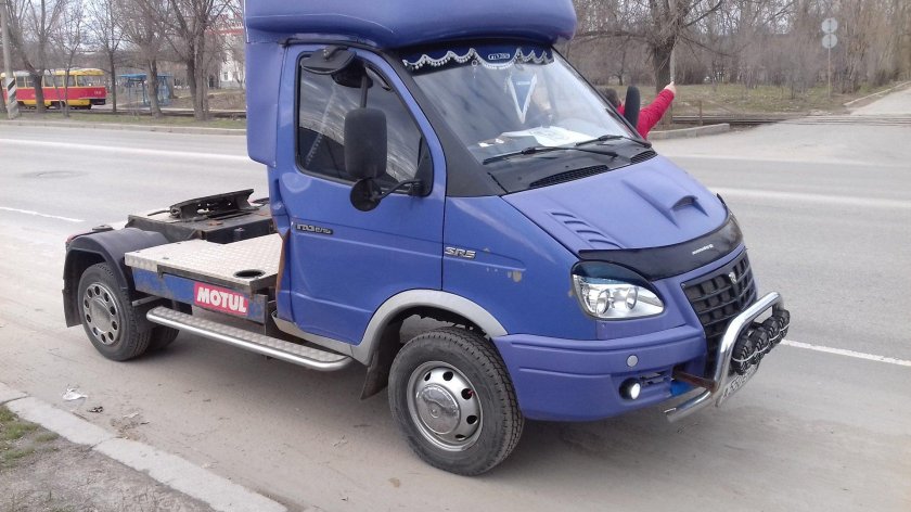 Газель седельный тягач 33104