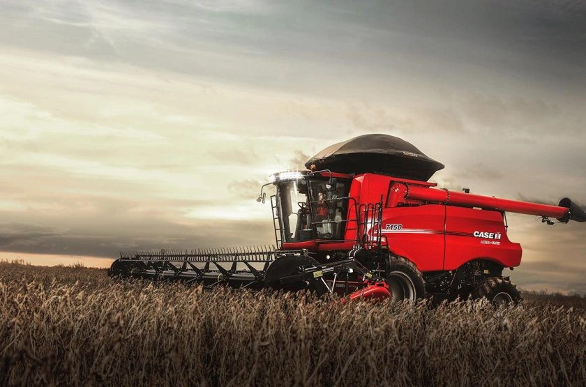 Case 6150 комбайн