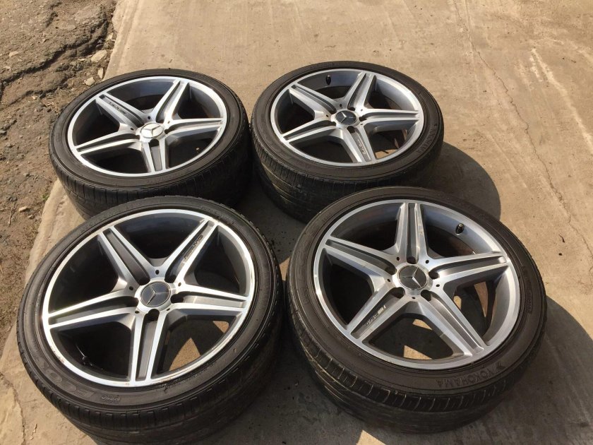 W211 на АМГ дисках r18