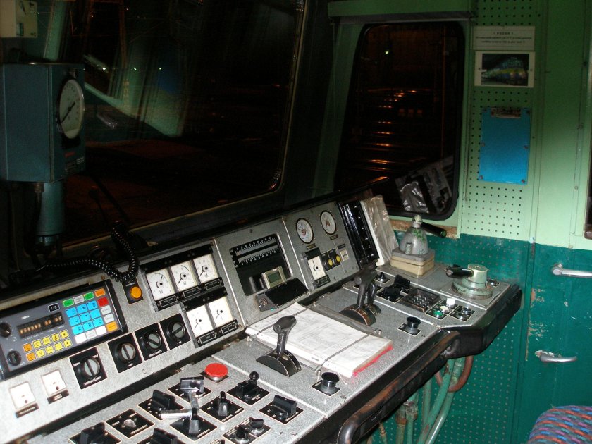 Кабина электровоз 499.3