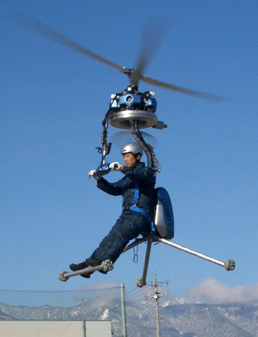 Ранцевый вертолёт Gen h-4