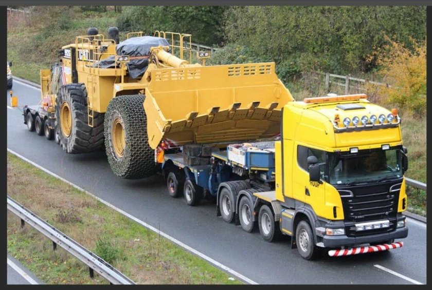 Тягач Скания негабарит