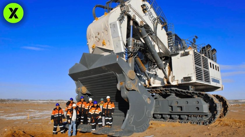 Карьерный экскаватор Liebherr r9800