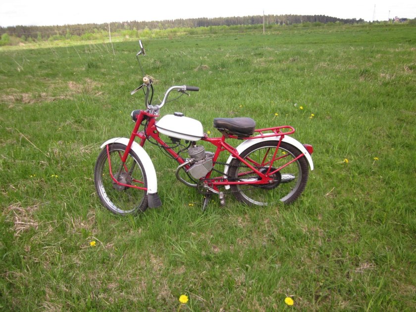 Мотовелосипед рига 7