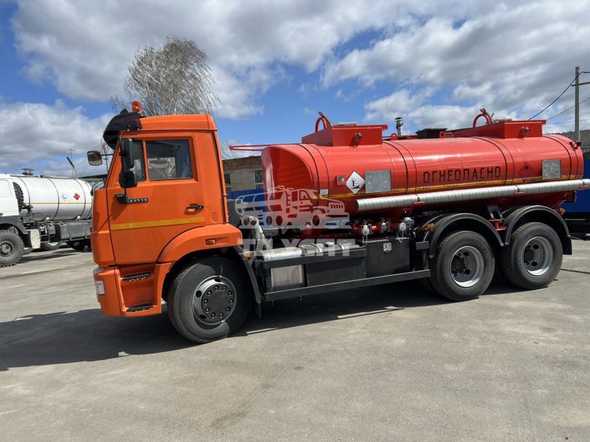 Камаз шоссейник 65115 бензовоз