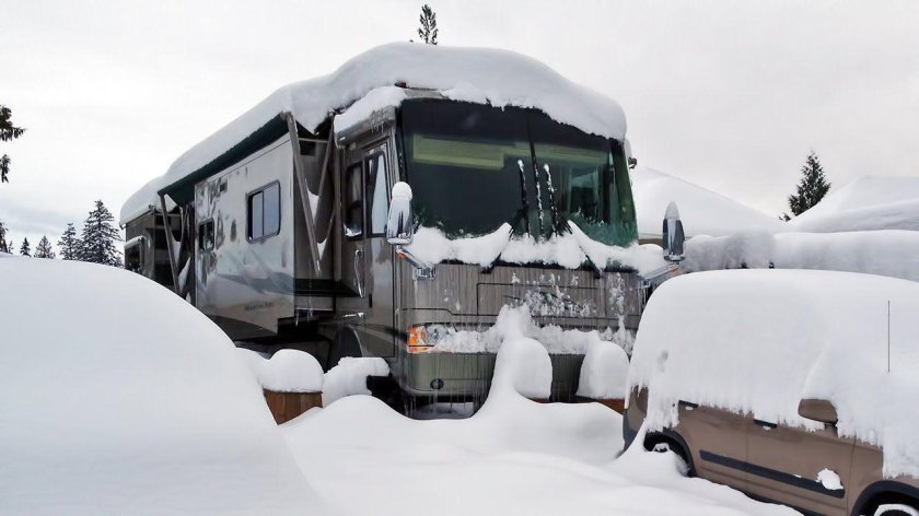 RV Winter Life