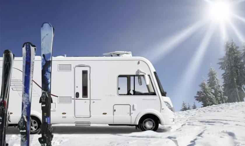 Автодом зимой