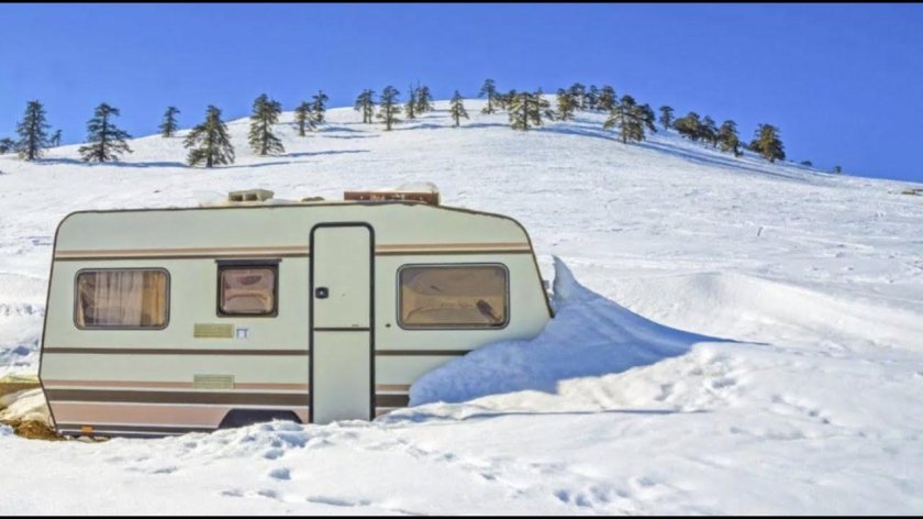 Зимний дом на колесах