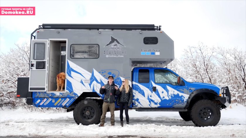 Зимний автокемпер