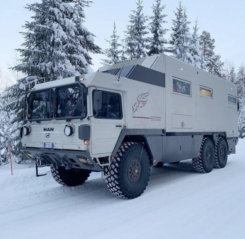 Man 8x8 автодом