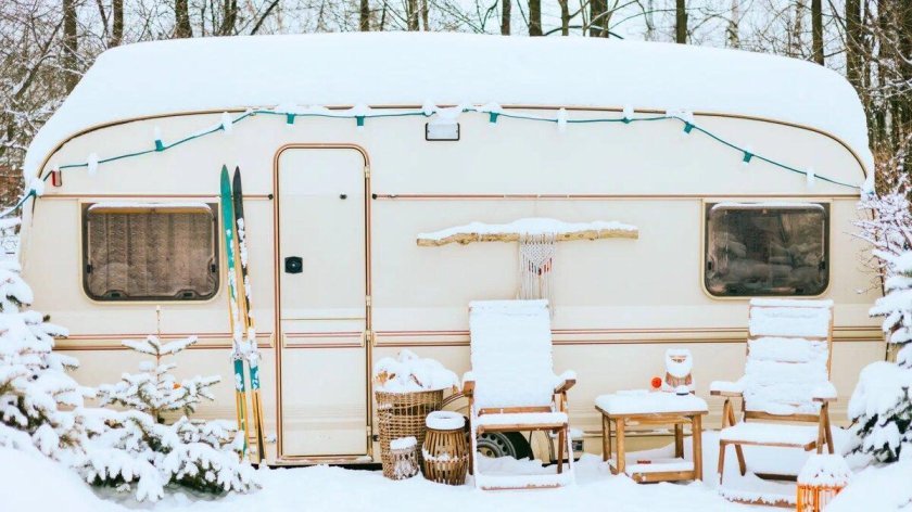 Зимний дом на колесах