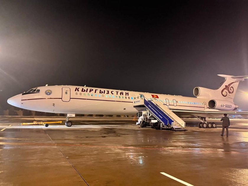 Самолет приздиинт кыргызстан