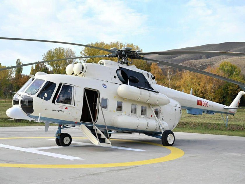 Вертолет Кыргызстан