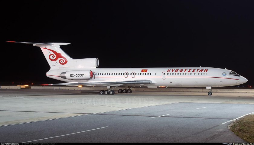 Ту 154 Кыргызстан
